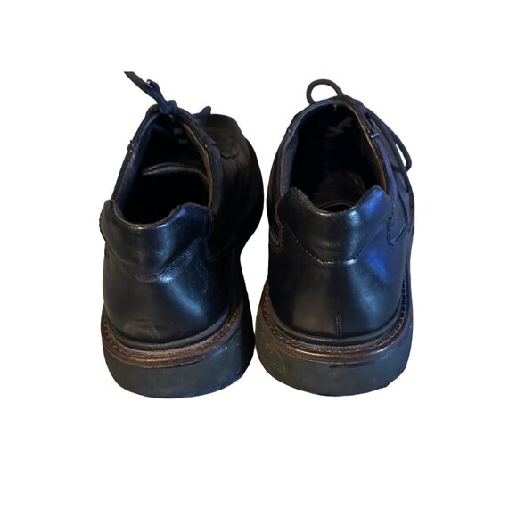 J. Ferrar black leather square toe size 12 M loafer - Picture 4 of 7